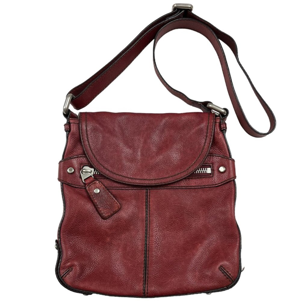 Fossil Burgundy Crossbody Bag